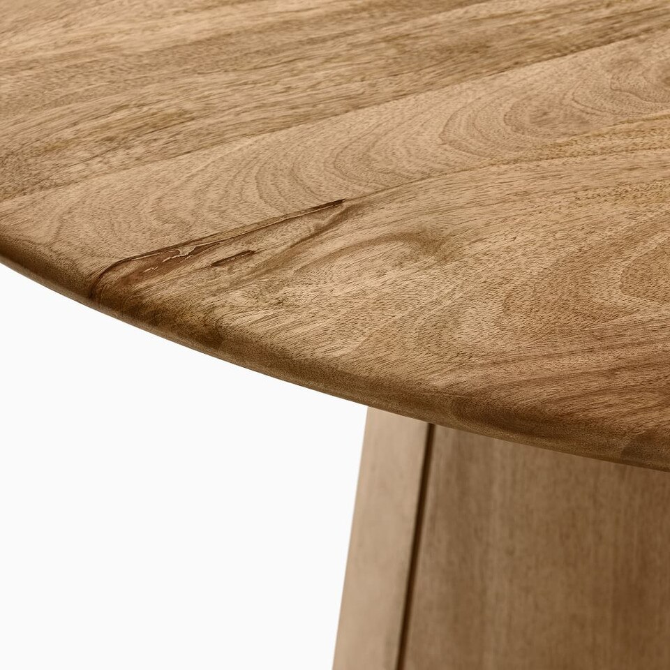 Anton Round Dining Table (112 cm) West Elm Australia
